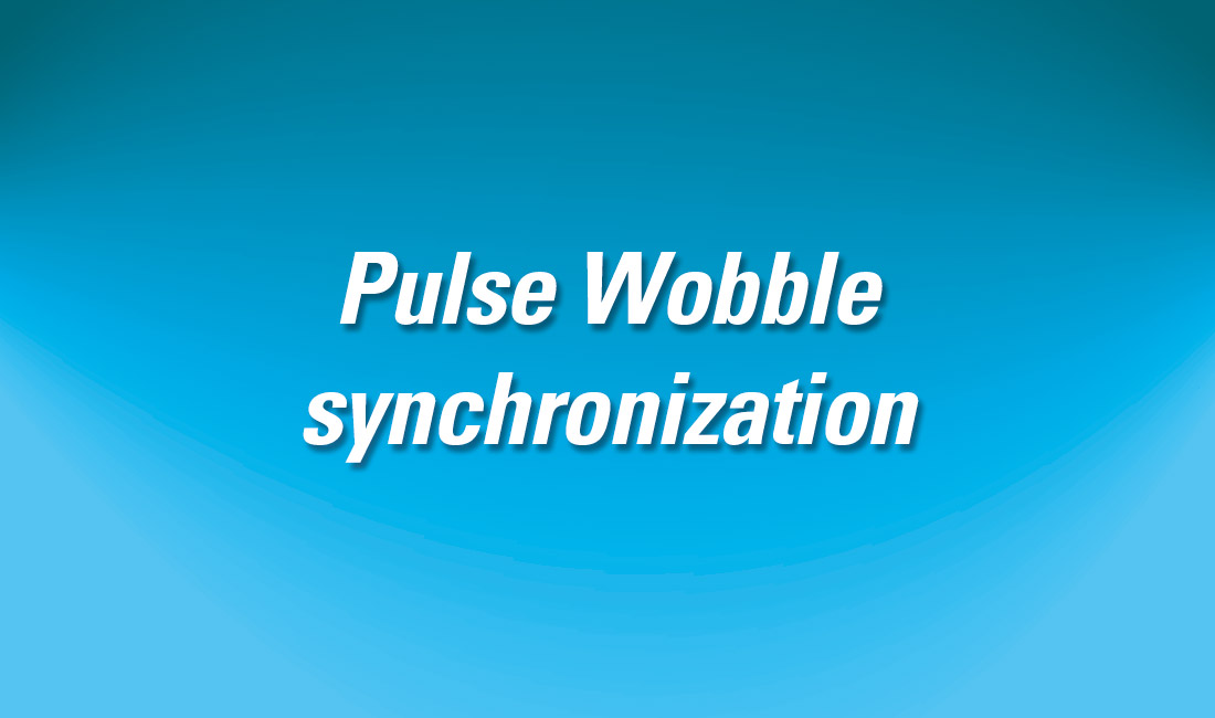 Pulse/Wobble-Synchronisation